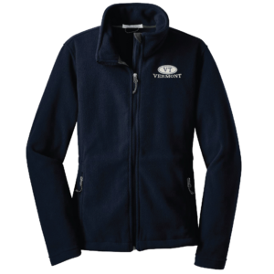 Women’s Full Zip Fleece Jacket - VT Euro Embroidery